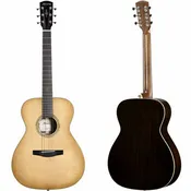 Alvarez Laureate LF70e Sitka Spruce/Indian Rosewood Folk/OM Acoustic Guitar - Daybreak