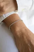 4.35ct Round Diamond Tennis Bracelet — Lewis Jewelers