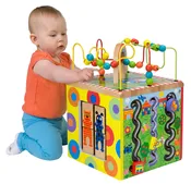 Activity Cube – Wood