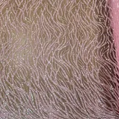Flowing flame Beaded Sequin Lace (Pink)