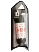 10 Seconds Athletic Oval Laces Black