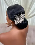 Art Deco Wedding Hair Comb style no. 242693