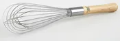 12" Balloon Whisk Wood Handle