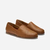 Alejandro Woven Slip-On 2.0 British Tan