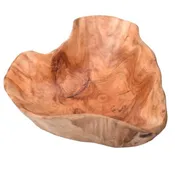 Wood Bowl 12″-14″ Handmade Natural Root Bowls