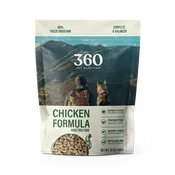 360 Pet Nutrition Chicken Flavor Freeze Dried Dog Food