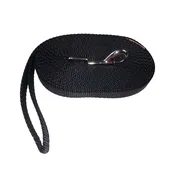 Dogtra 15' Nylon Black Leash