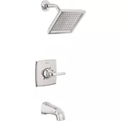 Delta Geist Chrome Single-Handle Tub and Shower Faucet