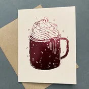 "Cozy Cocoa" Single Card: BISCUIT