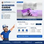 Custom Standard Business Cards - Professional, High-Quality Designs