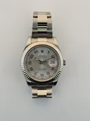Men's 18k/steel Rolex Datejust II model # 116334 and serial # 71U9Qxxx