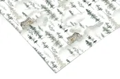 1 Sheet of 18in x 24in (2ft) Pine Forest Cabins DISCOUNTED Contact Paper 656