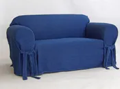 Denim One-Piece Slipcover