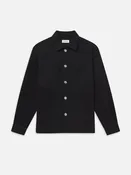 Denim Shirt Jacket -- Sharp