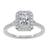 10K 0.49CT Lab Grown Promise Ring