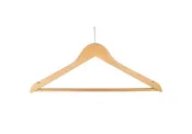 Ball Top Natural Wood Hanger