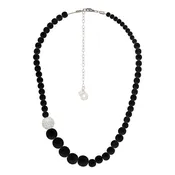 aarikka Bertta Black / Silver Necklace