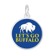 1055 Let's Go Buffalo Blue and Yellow Disc