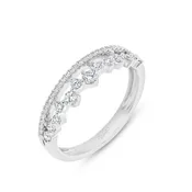1-Row Diamond Fashion Ring