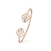 18k. Pink Gold Korloff ” Let Me Out” Bangle Bracelet.