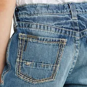 Ariat Boy's B4 Relaxed Boundary Boot Cut Jeans
