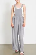 1990's Plaid overalls  - Pre Owned