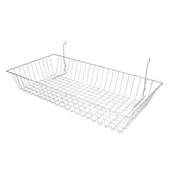 24in.W x 12in.D x 4in.H All-Purpose Shallow Basket