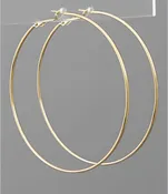 70mm Hoop Earrings
