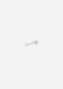 2mm Gold Dome Threaded Flat Back Earring