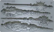 Christmas Tapers 6x10 IOD Mould™