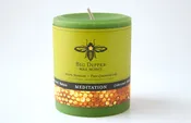Cedarwood-Balsam Beeswax Pillar By Big Dipper Wax Works - $26.00 | in Aromatherapy