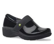 Dansko Camellia Black Patent Work Wonders