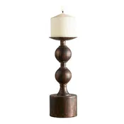 2 Ball Candle Holder