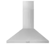 30 in. 400 CFM Chimney Wall-Mount Range Hood with light in Stainless Steel- WVW53UC0LS | Appliances 4 Less