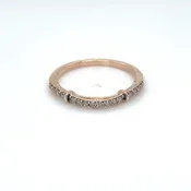 14KR LEVIAN 0.16CTW CHOCOLATE DIAMOND RING SI1 1.5G