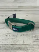 2 Hounds Design Kelly Green Velvet Dog Collar