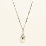 Akoya Pearl Necklace in 14kt White Gold (8mm)