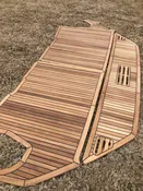Genuine Teak Swim Platform Decking Kit 18-20 Sea Ray Sundancer 320