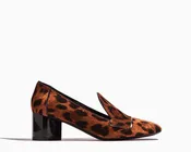 PIERRE HARDY Animal Print Loafers