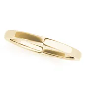Flat & Thin Wedding Band