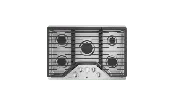 GE Profile 30 in. Gas Cooktop in Stainless Steel with 5 Burners including Power Boil Burners