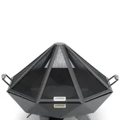 2ft Polygon Stainless Steel Spark Screen (No Door)
