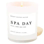 Spa Day 11 oz Soy Candle - Home Decor & Gifts