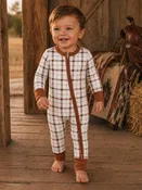 Homestead Plaid Zip Jammies