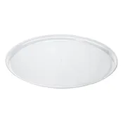 12" Clear Round Plastic Trays