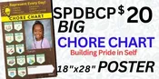 My Legacy Matters — SPDBCP-BIG CHORE CHART POSTER