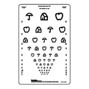 10 ft 11 Line Preliterate Vision Chart