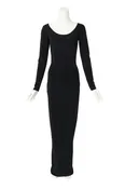 1990 F/W Knit Bodycon Gown