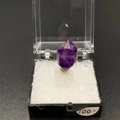 Amethyst #3 Phantom Scepter Thumbnail Specimen (Sorris-Sorris 186, Namibia)