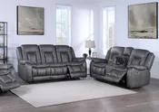 RELLO RECLINING SOFA & LOVESEAT — HOME FURNITURE OUTLET